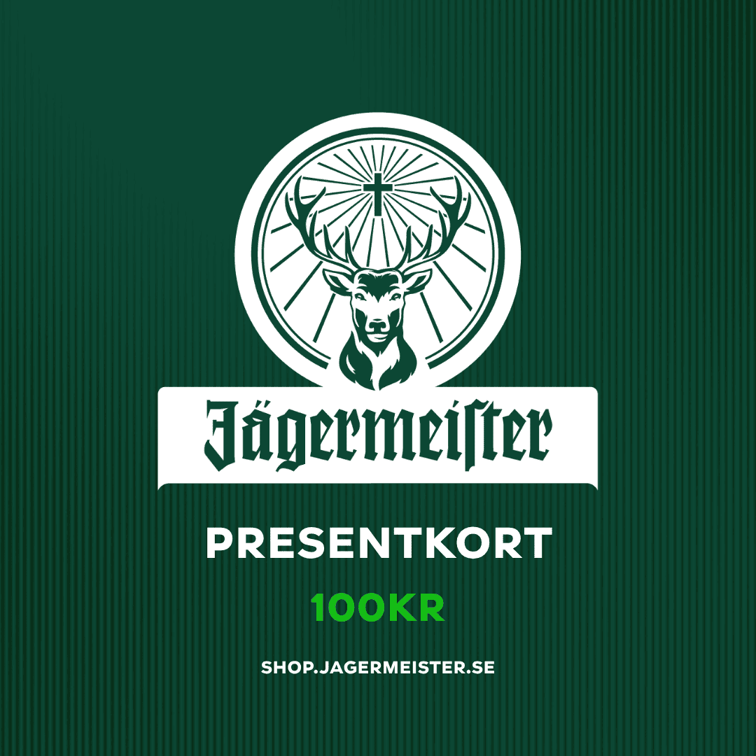Jägermeister Presentkort 100 kr