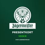 Jägermeister Presentkort 100 kr