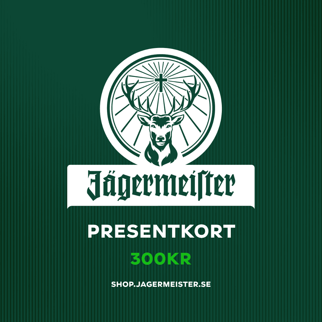 Jägermeister Presentkort 300 kr