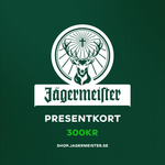 Jägermeister Presentkort 300 kr
