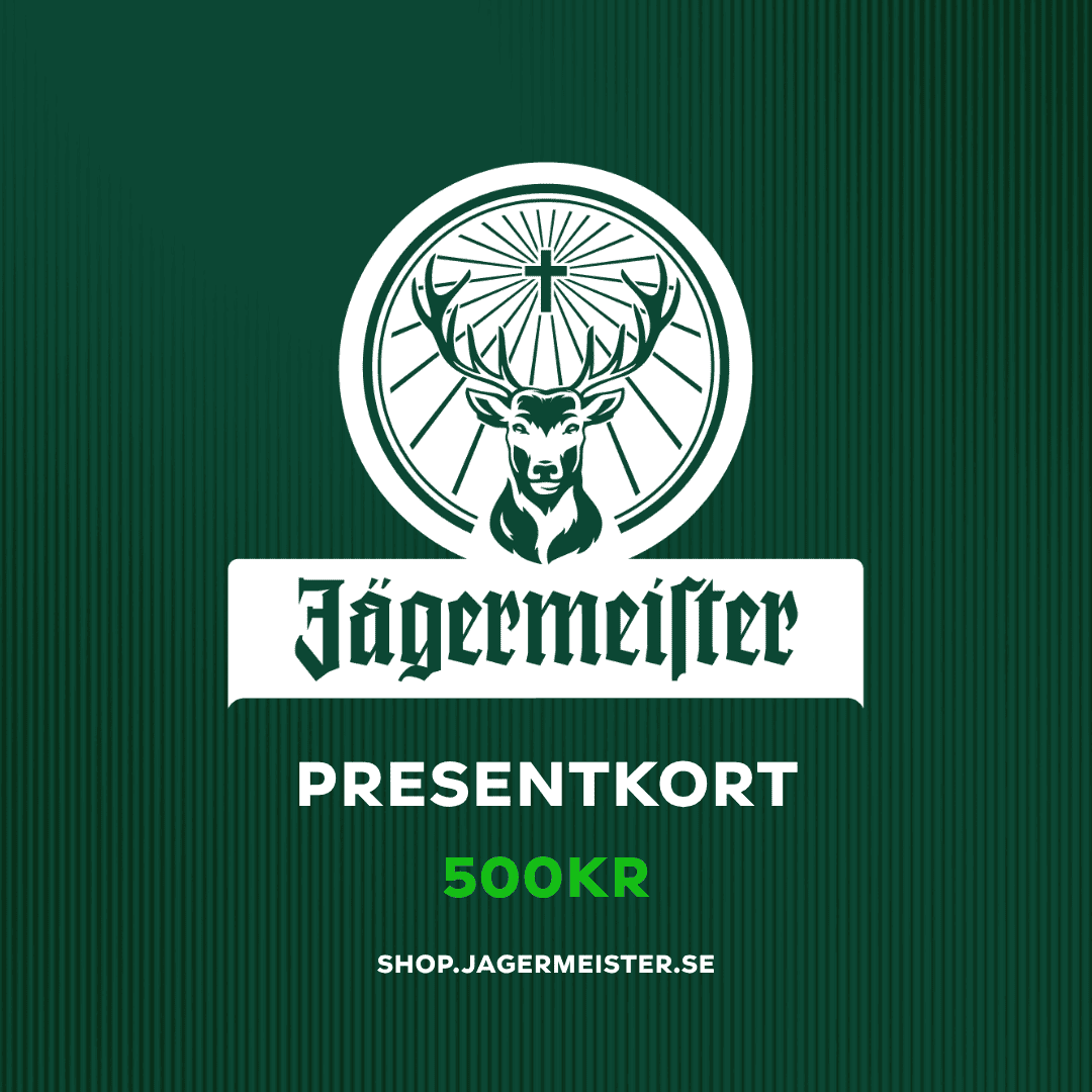 Jägermeister Presentkort 500 kr
