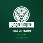 Jägermeister Presentkort 500 kr