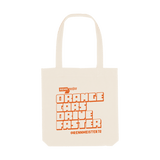 Rennmeister "Orange Cars" Tote bag