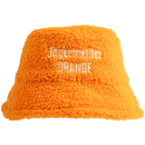 ORANGE WINTER BUCKET HAT