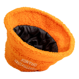 ORANGE WINTER BUCKET HAT