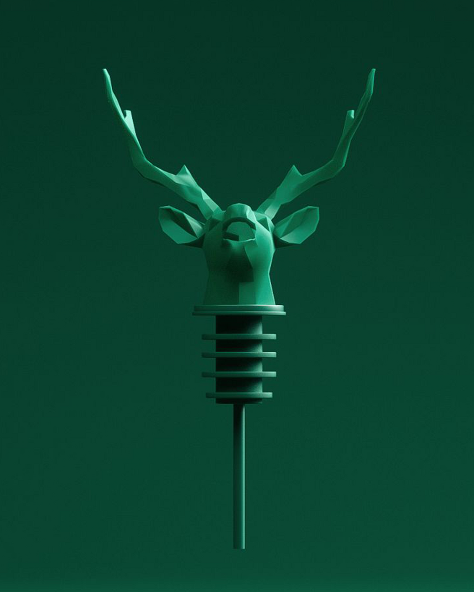 JÄGERMEISTER x PANTONE® - HERBAL GREEN