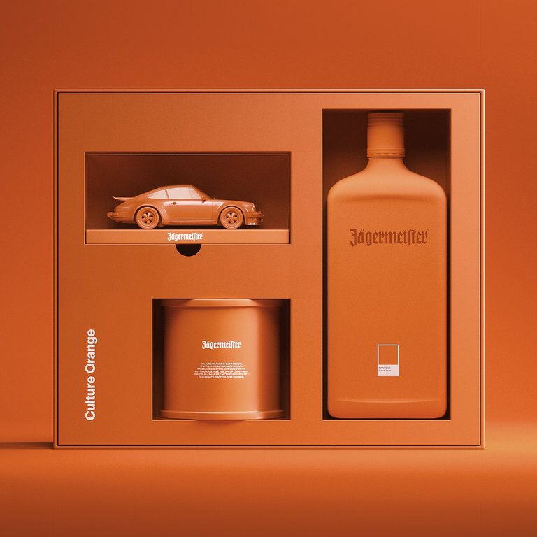 JÄGERMEISTER x PANTONE® - CULTURE ORANGE