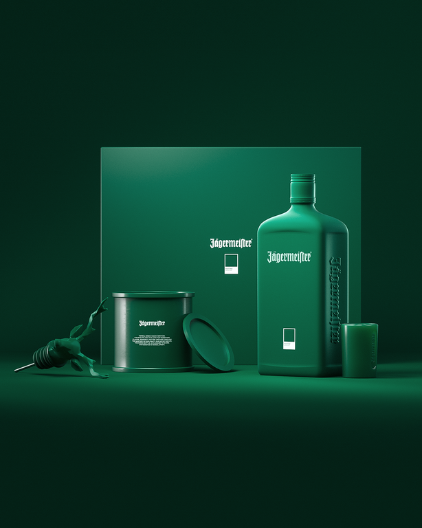 JÄGERMEISTER x PANTONE® - HERBAL GREEN